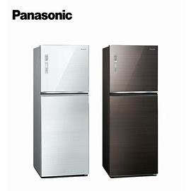Panasonic國際牌498L玻璃雙門變頻冰箱 NR-B493TG