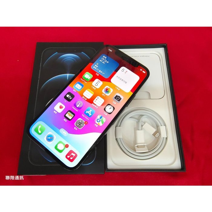 聯翔通訊 藍色 Apple iPhone 12 Pro 128G 台灣過保固2021/9/27 ※換機優先