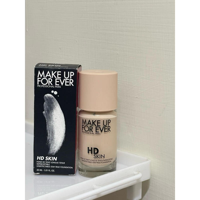 HD SKIN 粉無痕持久粉底液 1N00 Y205 make up for ever MUFE