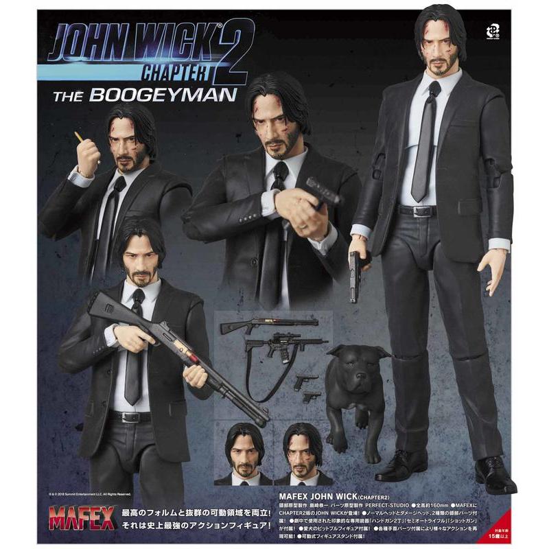 現貨 正版 MAFEX 085 捍衛任務 殺神 JOHN WICK 約翰維克 基努李維 MEZCO SHF