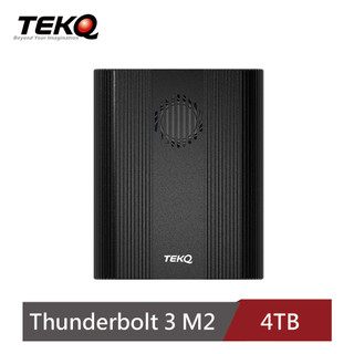 【TEKQ】Thunderbolt 3 M2 Double PCIe M.2 NVMe SSD 固態硬碟 4TB/8TB
