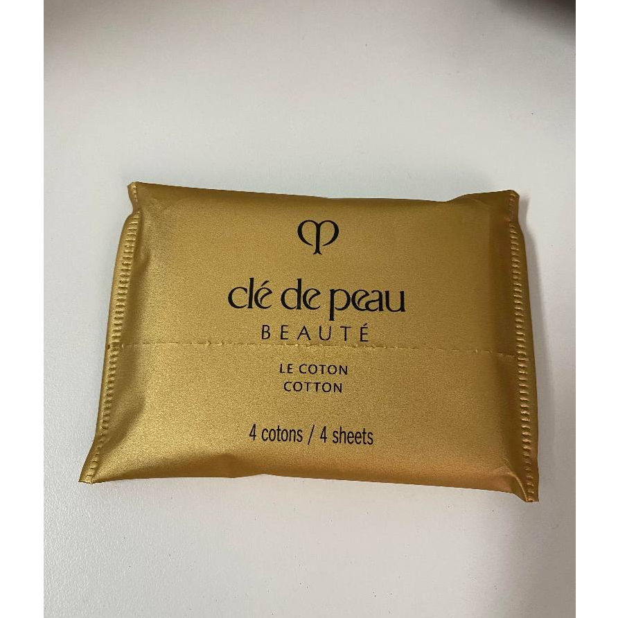 (全新優惠)Cle de Peau Beaute 肌膚之鑰 / 精萃化妝棉 化妝棉 4片