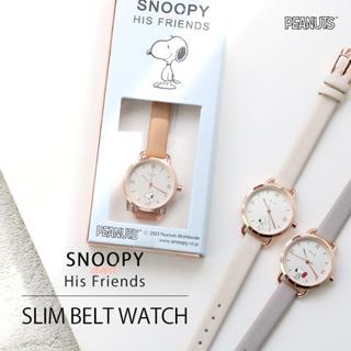 預購 日本 日本製 史努比 snoopy 皮革手錶 手錶 機芯日本製
