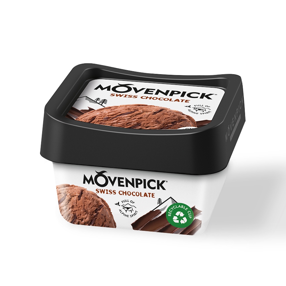 【Movenpick莫凡彼】金典巧克力冰淇淋100ml冰淇淋(18盒/箱)