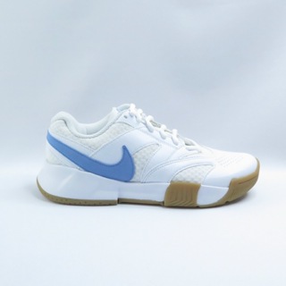 Nike FD6575106 Court Lite 4 女款 網球鞋 抓地 支撐 白x淺藍【iSport愛運動】