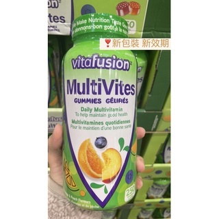 每週回台🔥保證正品👍🏻加拿大🇨🇦代購 vitafusion MultiVItes成人綜合維他命軟糖 250顆