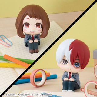 ☆ JB TOYS ☆【再販】日版 我的英雄學院 LOOKUP 抬頭娃娃 麗日御茶子＆轟焦凍 套組