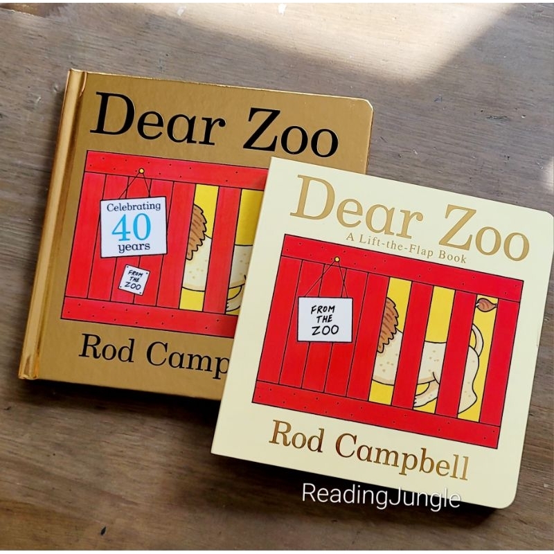 英國正版Dear zoo親愛的動物園 硬頁版翻翻書