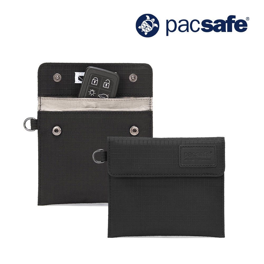 Pacsafe【台灣總代理】RFIDsafe 防FID 防射頻訊號 靜音汽車鑰匙包