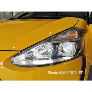 威德汽車 豐田 SIENTA LED 大燈 遠燈 實車安裝 燈管 燈泡 9005 規格