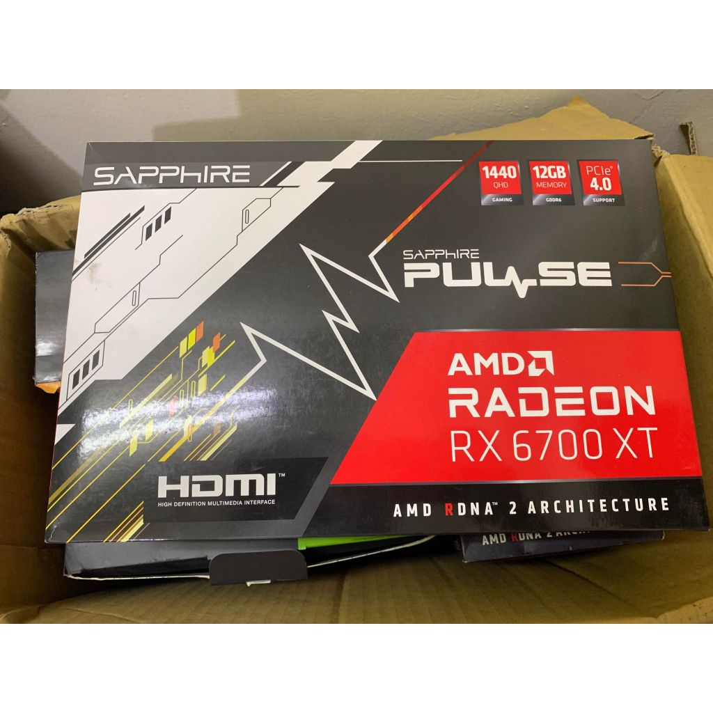 Sapphire Pulse AMD Radeon RX 6700 XT DDR6 12G 高雄楠梓可面交