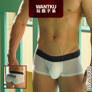 【WANTKU 玩酷子弟】日本職場 TDT 網紗基本款四角褲 - B5W9132