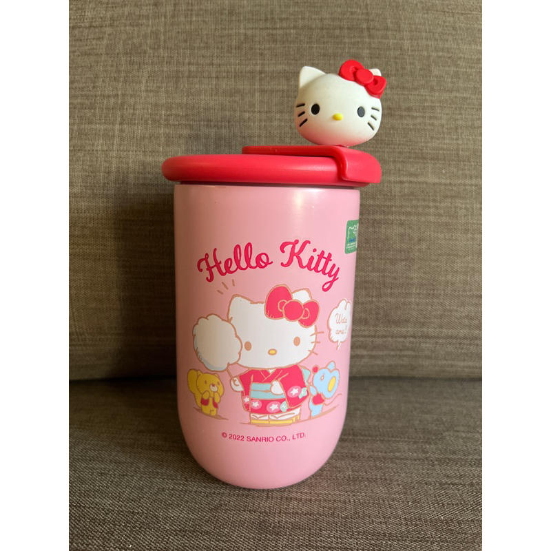 全新正版三麗鷗kitty 保溫罐 保溫瓶 贈kitty水果罐 零食罐