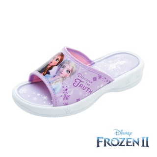 【Disney 迪士尼】迪士尼 冰雪奇緣 童鞋 PVC拖鞋 紫/FNKS41007/K Shoes Plaza