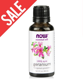 【NOW】Geranium Oil 天竺葵純精油(30 ml) 美國原瓶原裝