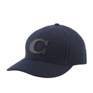 COACH Varsity C Logo 棉質棒球帽 M-L(海軍藍) CB698 NAV