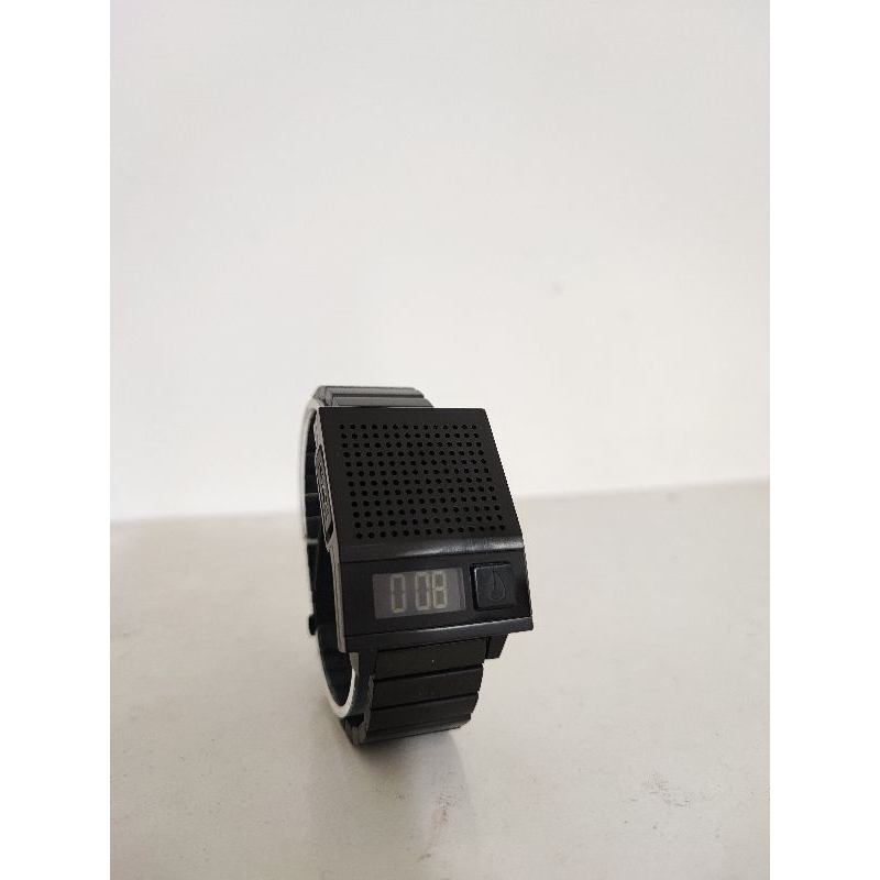全新NIXON DORK TOO 報時電子錶 USB充電 電子錶 黑色現貨