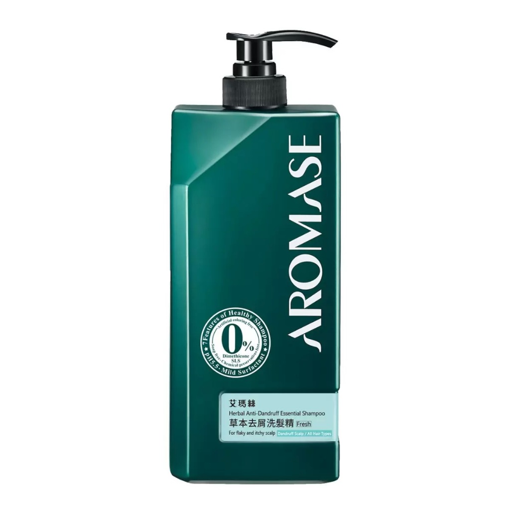 Aromase 艾瑪絲 草本去屑洗髮精 Fresh 1公升 Shampoo 1 L 角質淨化液 Costco 好市多