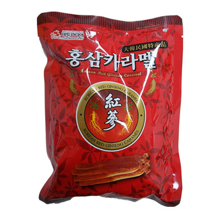 ☘J.S.HOME☘韓國 紅蔘軟糖(焦糖風味) 120公克 效期：2025.11.21