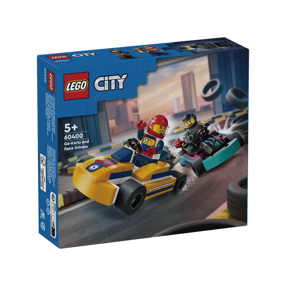 玩具反斗城 LEGO樂高  卡丁車和賽車手 60400