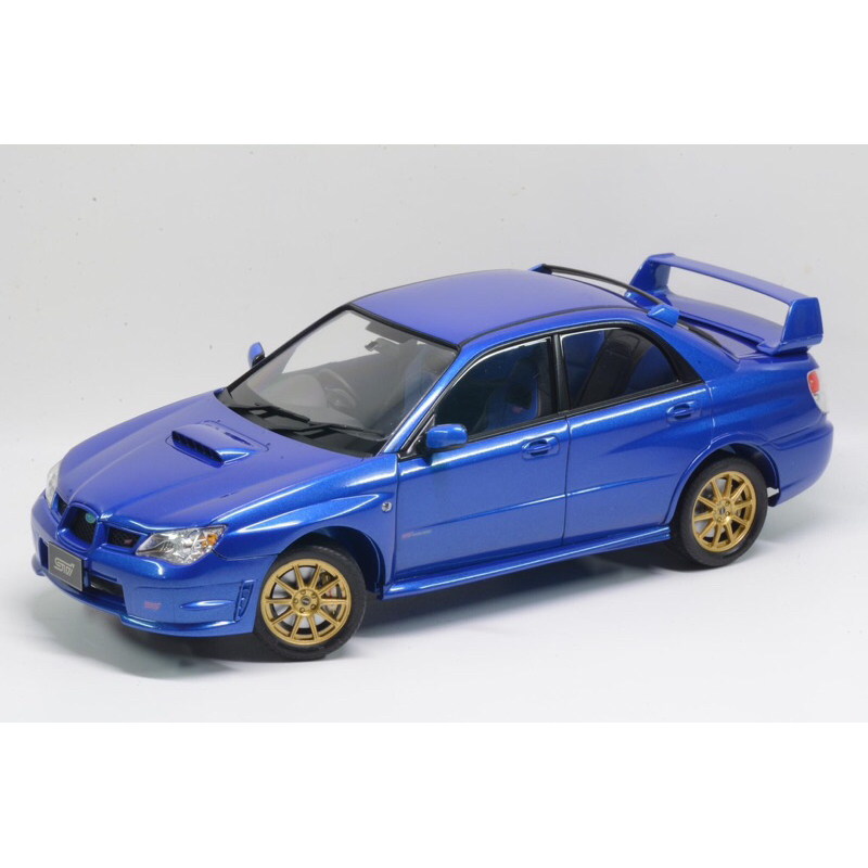 （限板橋面交） FUJIMI 1/24 SUBARU IMPREZA WRX STI 2005 手工模型完成品