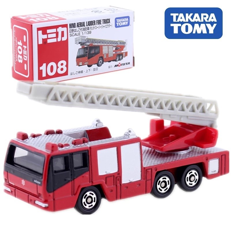 【超萌行銷】現貨 TOMICA 多美小汽車 NO.108 日野消防車 TM108A