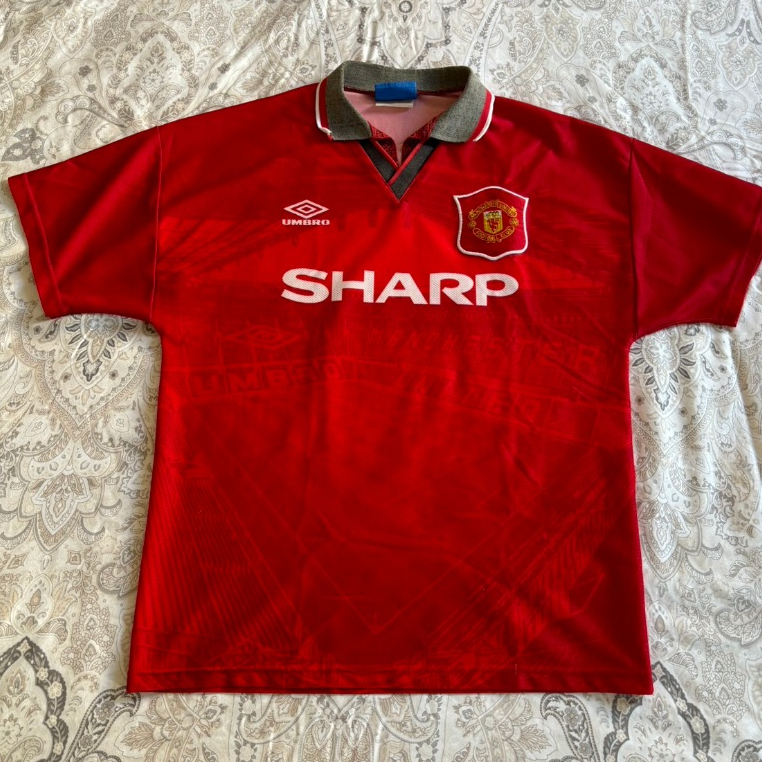 Umbro 1994-96 英超曼聯 Manchester United 主場足球衣