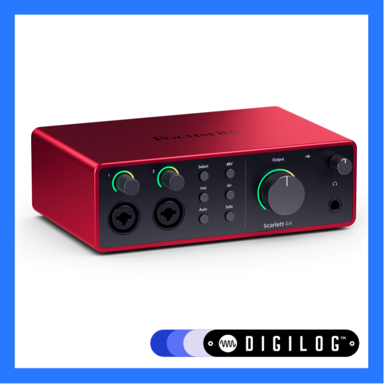 Focusrite Scarlett 4i4 4th USB-C 錄音介面 第四代