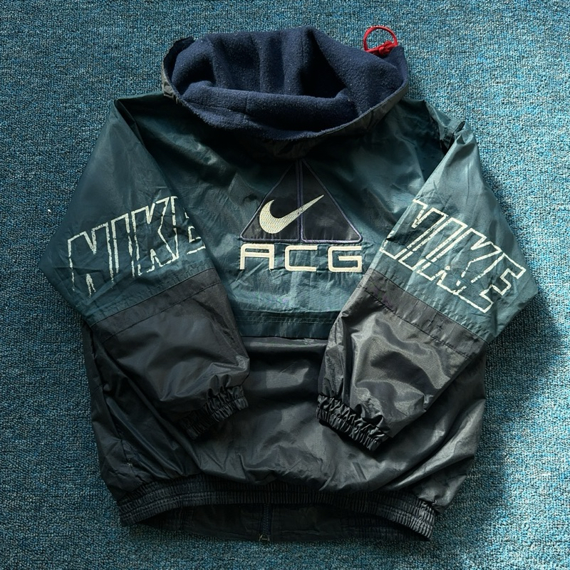 滾青店::: Nike ACG Vintage 古著外套 連帽鋪棉