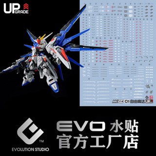 【Max模型小站】EVO MGSD(104) 自由鋼彈 freedom Q版 螢光水貼