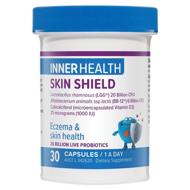 5月上旬到貨】 Inner Health Skin Shield 異膚&amp;皮膚保護益生菌膠囊30粒