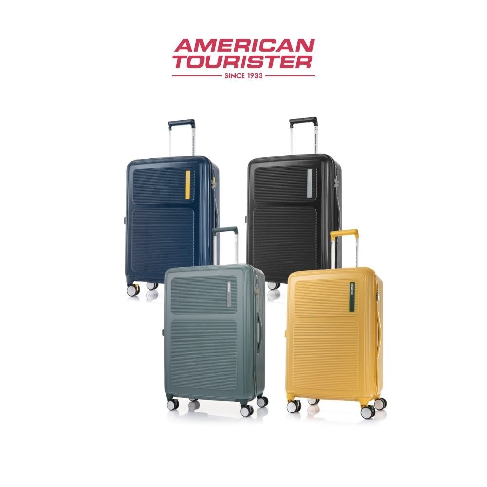 AT美國旅行者 旅行箱推薦 出國行李箱 25吋 雙層防盜拉鍊 滑順剎車輪-多色任選-HO2-MAXIVO 授權經銷商