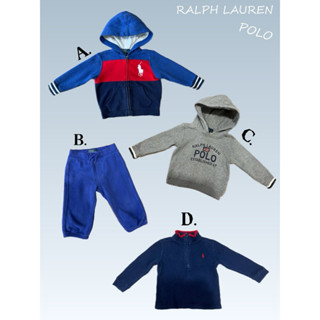 🇺🇸Polo Ralph Lauren 童裝/連帽外套/厚帽T/棉褲/立領拉鍊polo針織棉衫 12/24M