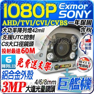 AHD 1080P SONY 晶片 防水 紅外線 車牌 攝影機 監視 監控 鏡頭 防護罩 車牌機 適 DVR 4路 8路