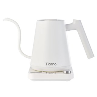 【Tiamo】電細口壺1.0L 110V/HG2443(白)| Tiamo品牌旗艦館