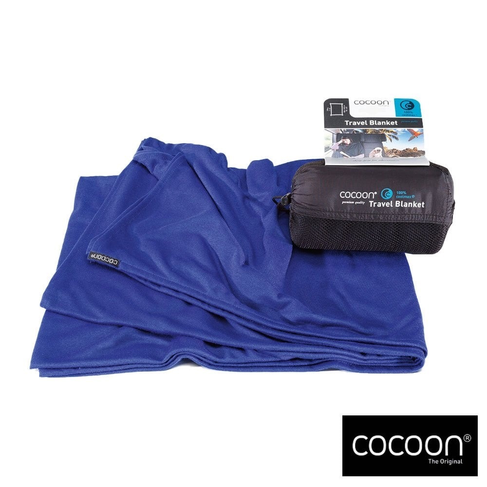 【COCOON】Coolmax旅行毛毯『皇家藍』CMB86