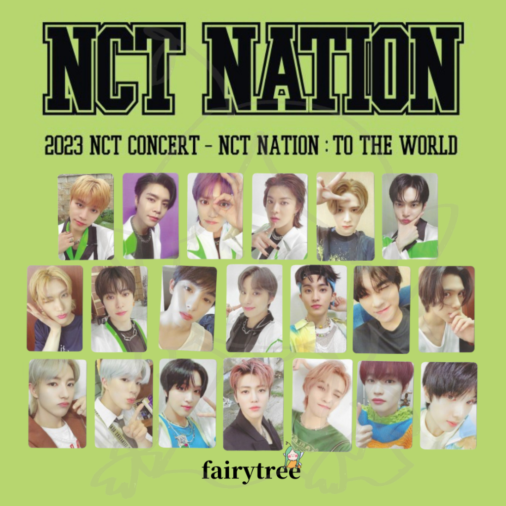 仙女樹🌟 現貨 NCT ' NCT NATION：TO THE WORLD ' 2023演唱會 官方周邊 滿額卡