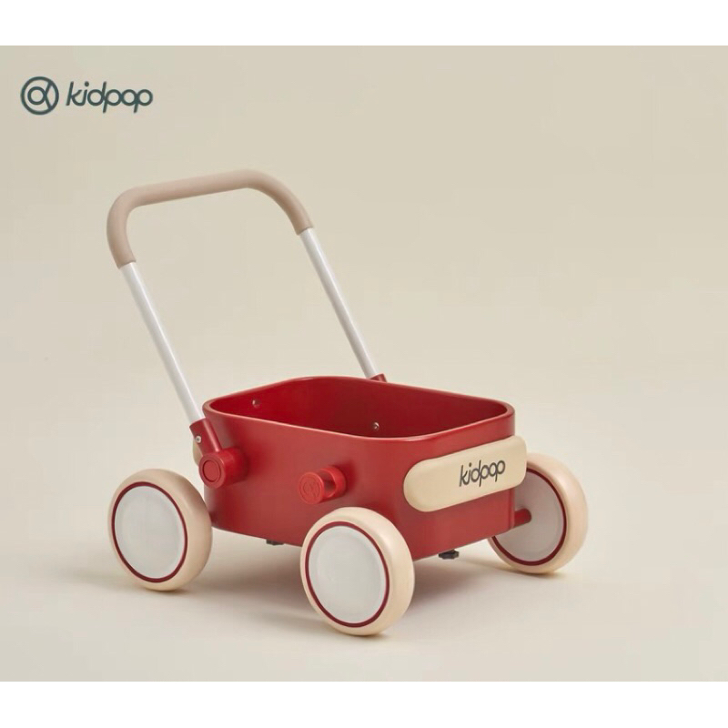 預購 |  kidpop多功能實木寶寶學步車 推車 週歲禮物 滿月禮