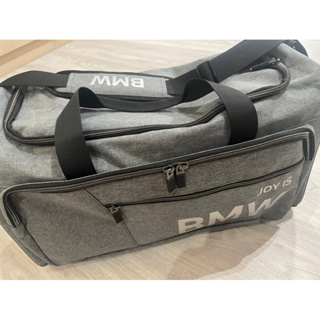 全新新款 BMW 寶馬 灰色 運動旅行袋 手提袋 行李袋