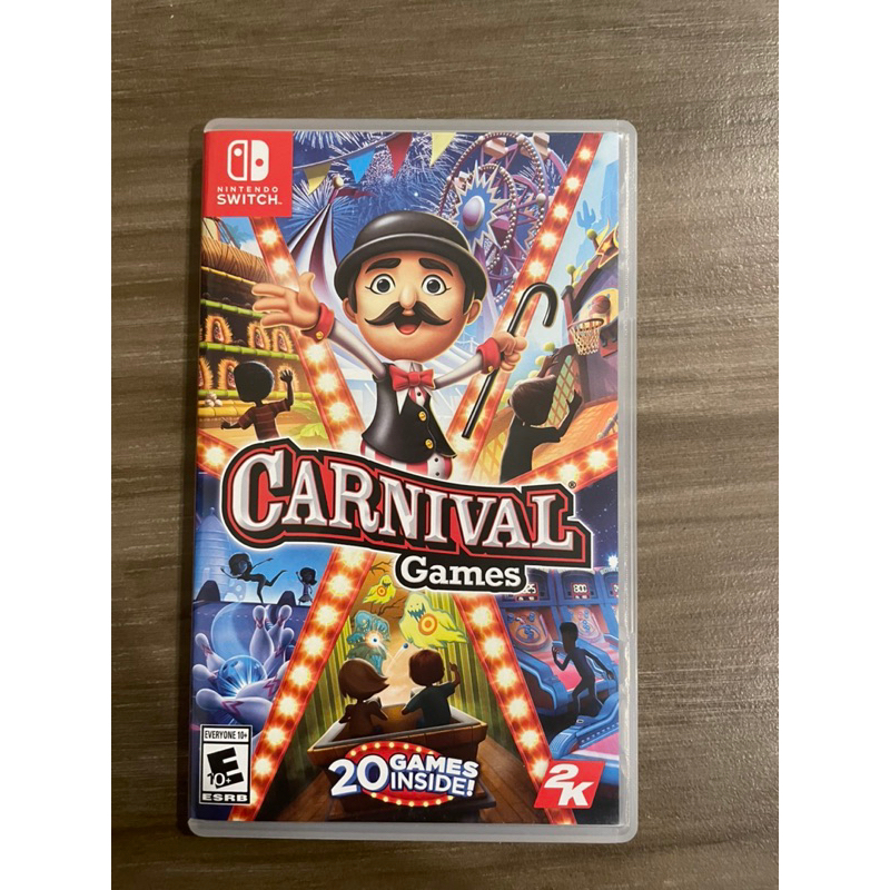 CARNIVAL Games體感嘉年華 switch 二手遊戲片