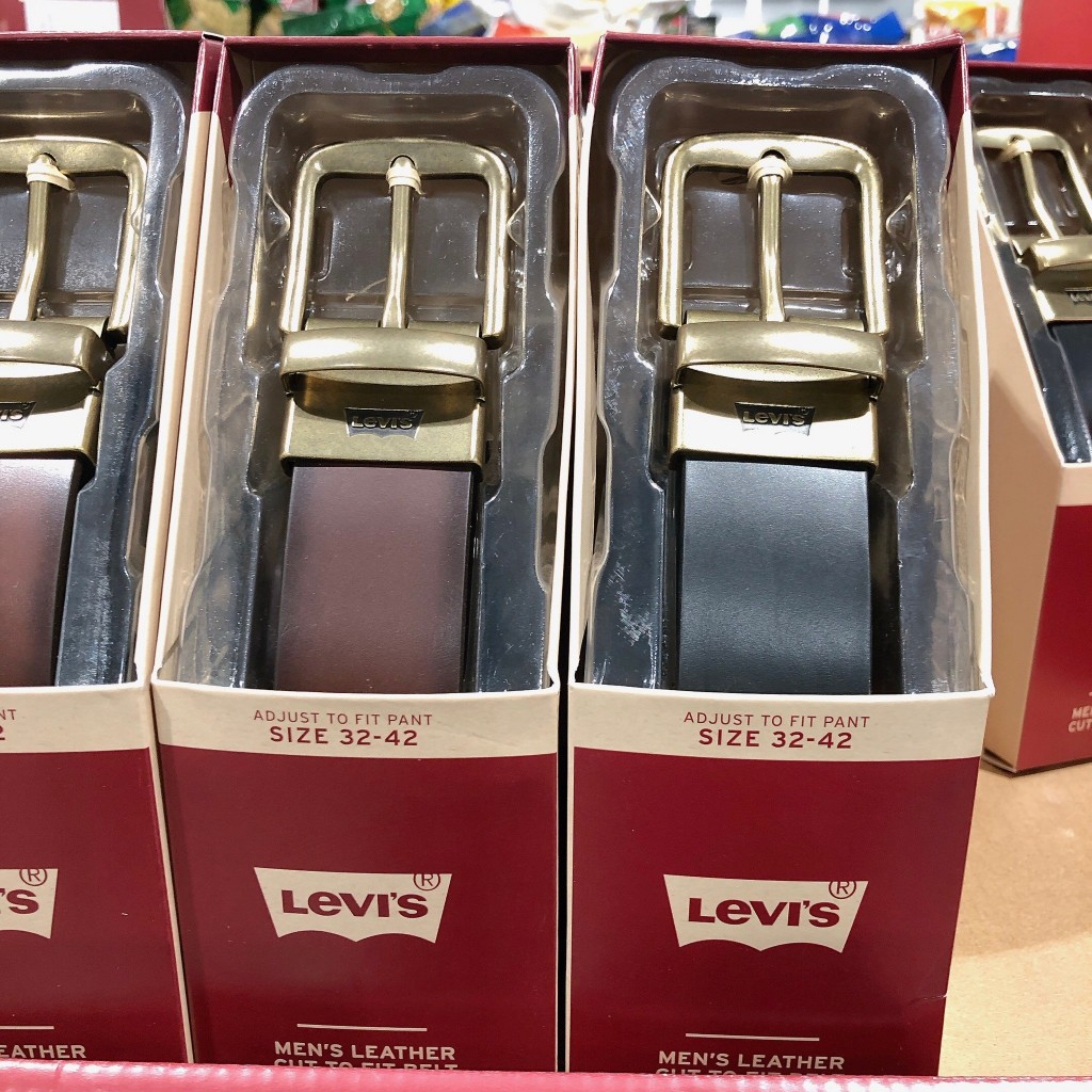 Costco 好市多代購 LEVI’S 男款皮帶 真皮皮帶 腰圍32吋-42吋適用