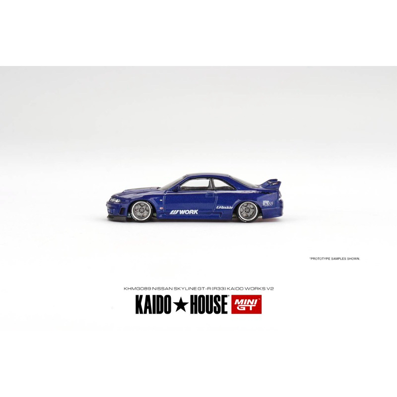 Mini GT x Kaido House 1/64 089 Nissan Skyline GT-R (R33) V2