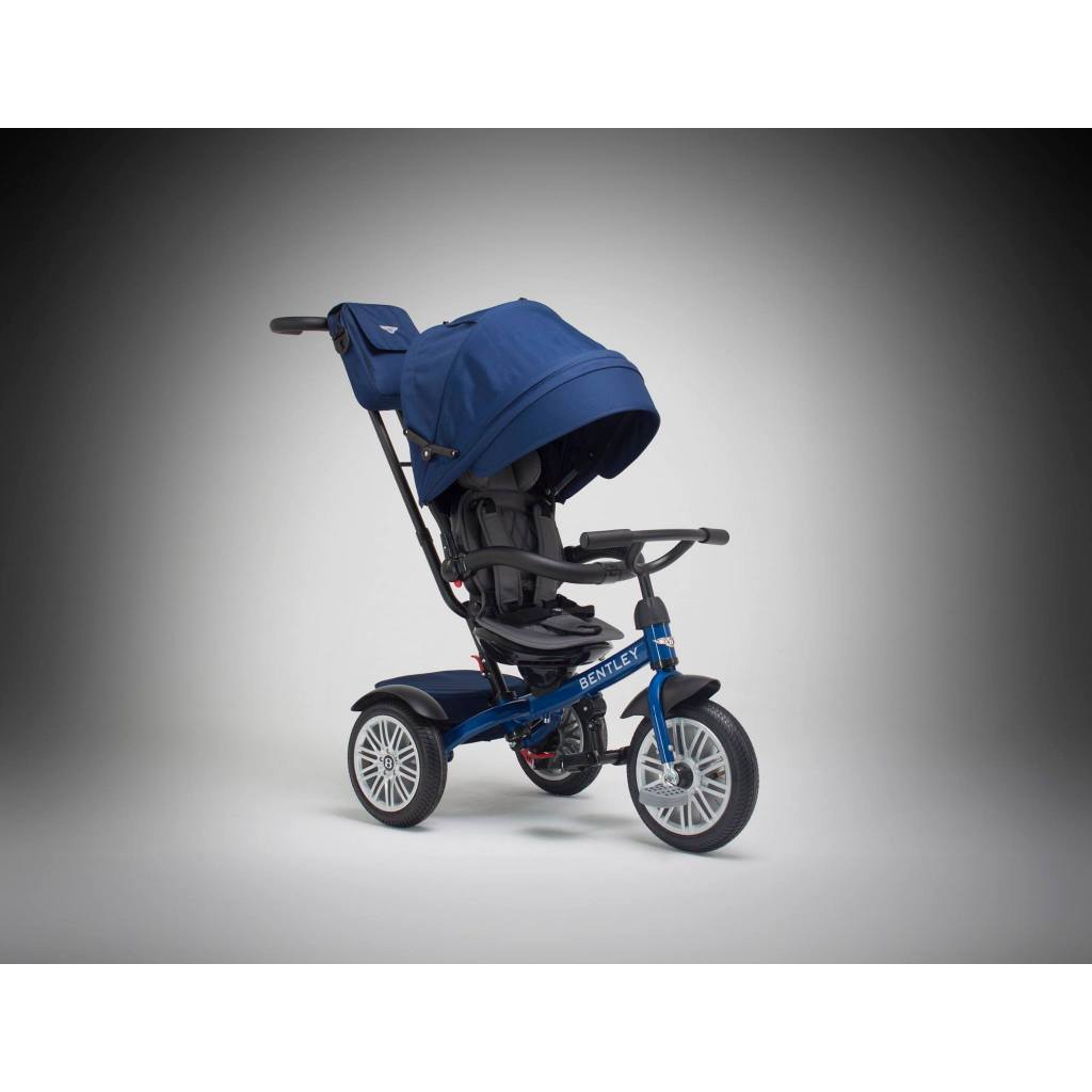 【官方授權假一罰十】Bentley 賓利三輪嬰幼兒手推車 -藍色一代出清品