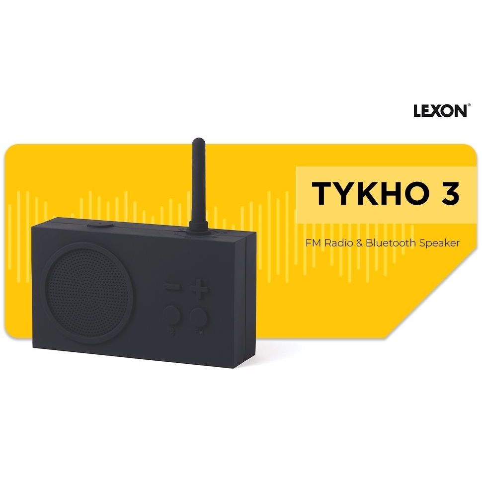 【南軟倉庫】預購 法國設計品牌 Lexon TYKHO 3 FM收音機喇叭 防潑水