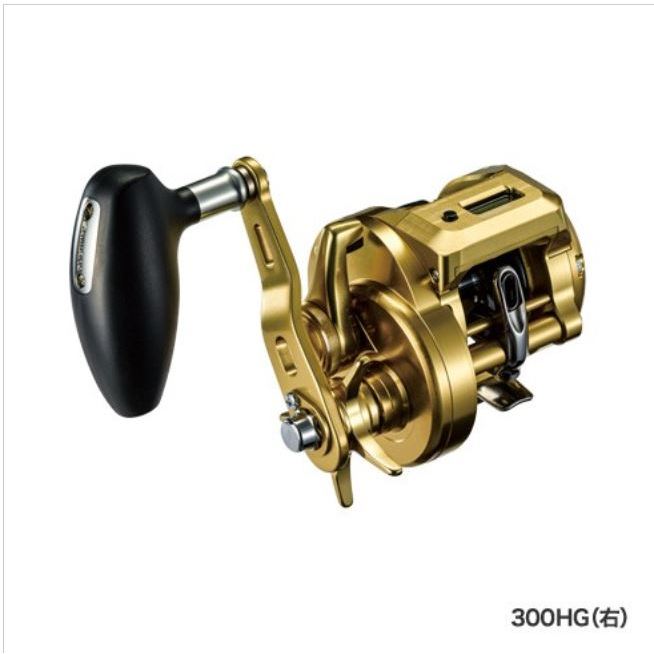 SHIMANO 日本製 18' OCEA CONQUEST CT數位顯示 鼓式捲線器 緩降手把 船釣海釣鐵板