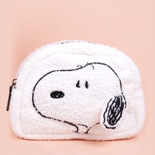 🍓寶貝日雜包🍓日本雜誌附錄 SNOOPY 史努比絨毛收納包 羊羔毛收納包 化妝包 小物包 手機包 零錢包 絨毛包