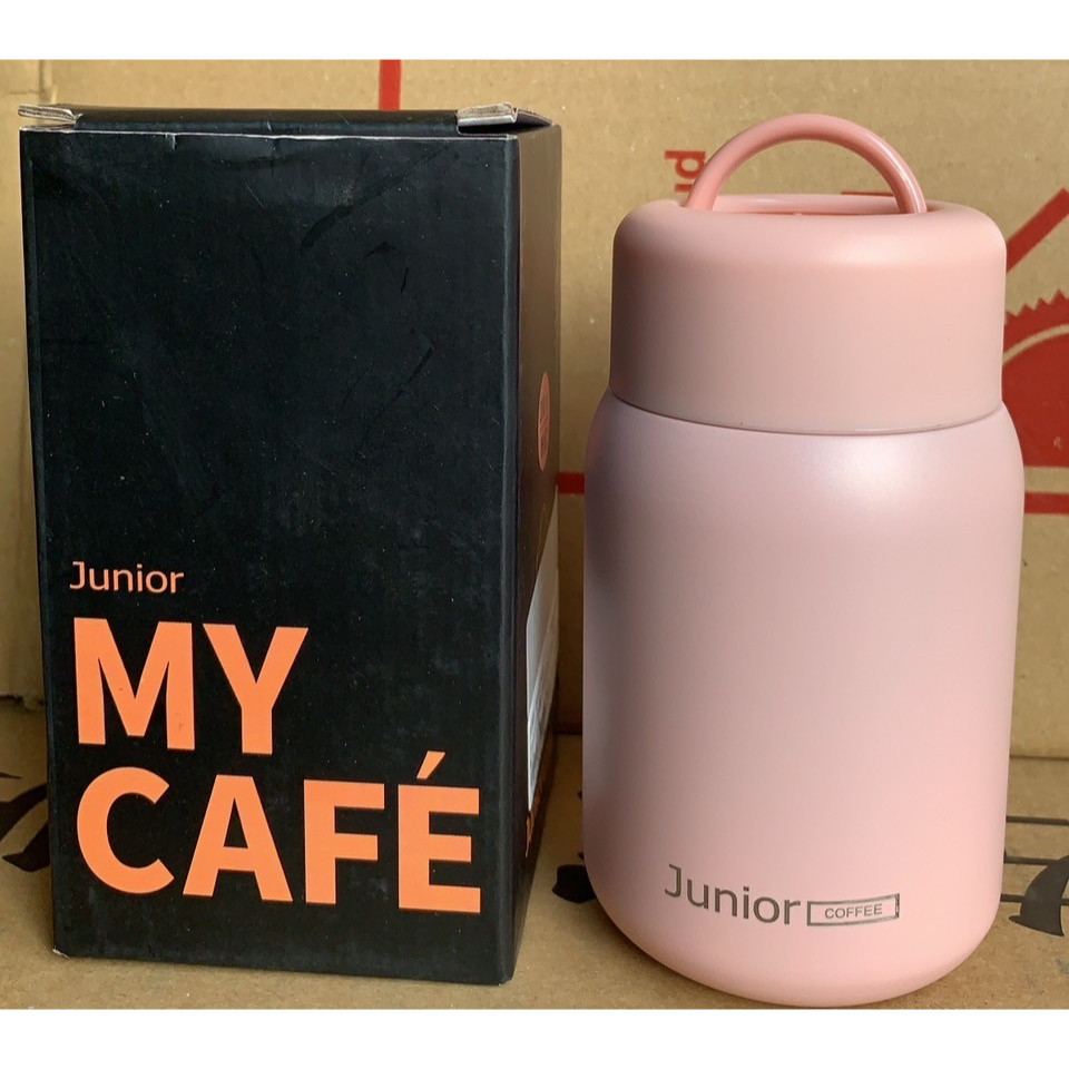 『全新品免運』NO.62 Junior 喬尼亞 口袋隨行杯 粉紅色 咖啡杯 保溫杯 隨手杯 #304不鏽鋼 200ml