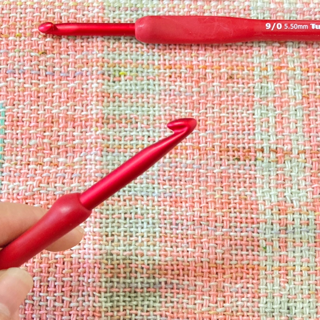 ｛新春好運織織大吉祥鉤針材料包｝加購用！日本Tulip紅色廣島鉤針