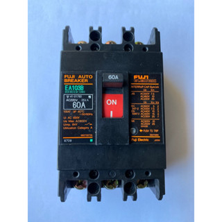 EA103B BREAKER 富士 無熔絲開關 漏電斷路器 EG103B 3P 100A 75A 60A SA53R