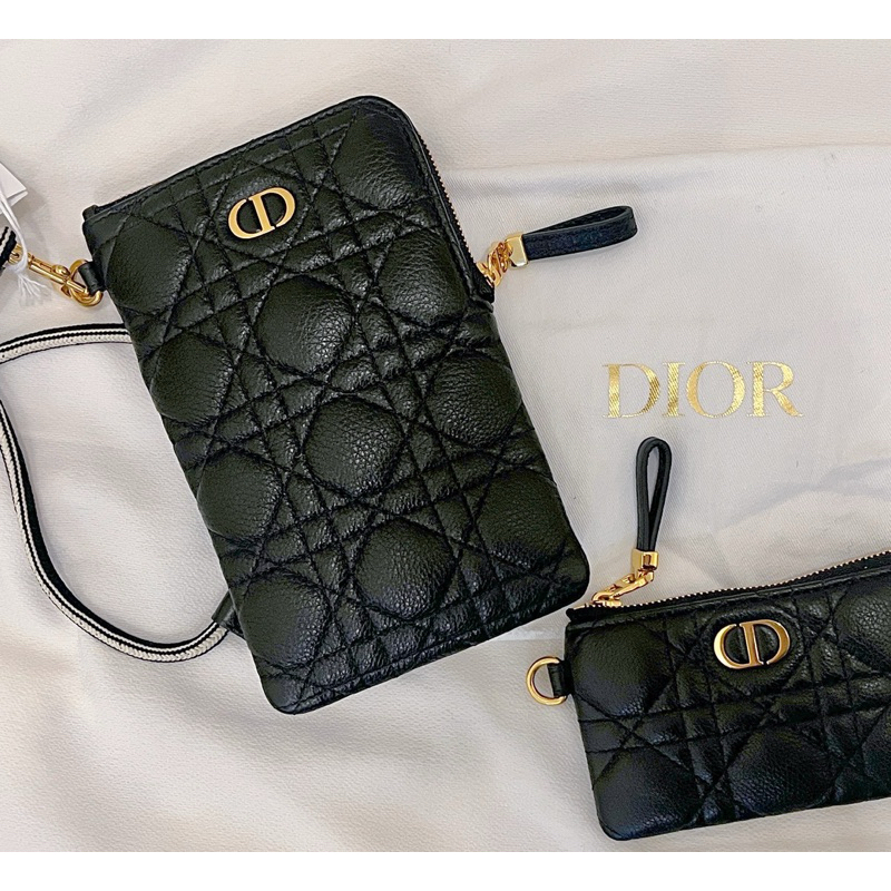 DIOR CARO POUCH CALF 女用包包